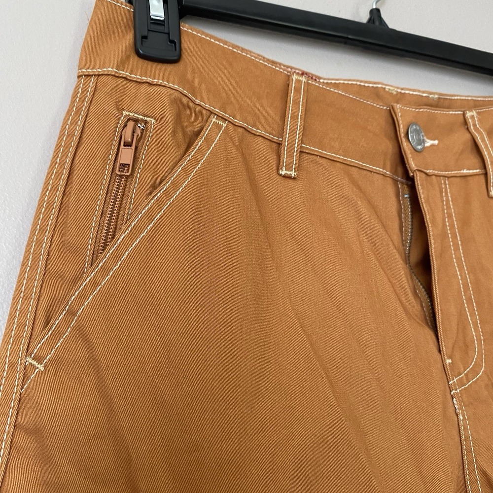 True Religion Cargo Shorts‎ Dark Khaki Men's Sz 30 (32x12) Utility Hiking Casual - Picture 5 of 12